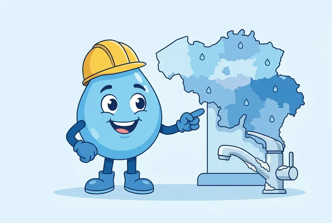 Ted legt uit: Waarom Belgisch water vaak hard is