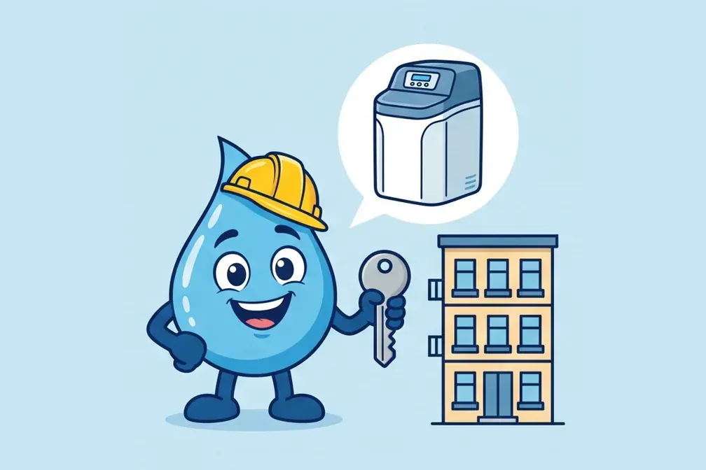 Ted vous explique : Peut-on installer un adoucisseur quand on est locataire ou en appartement ?